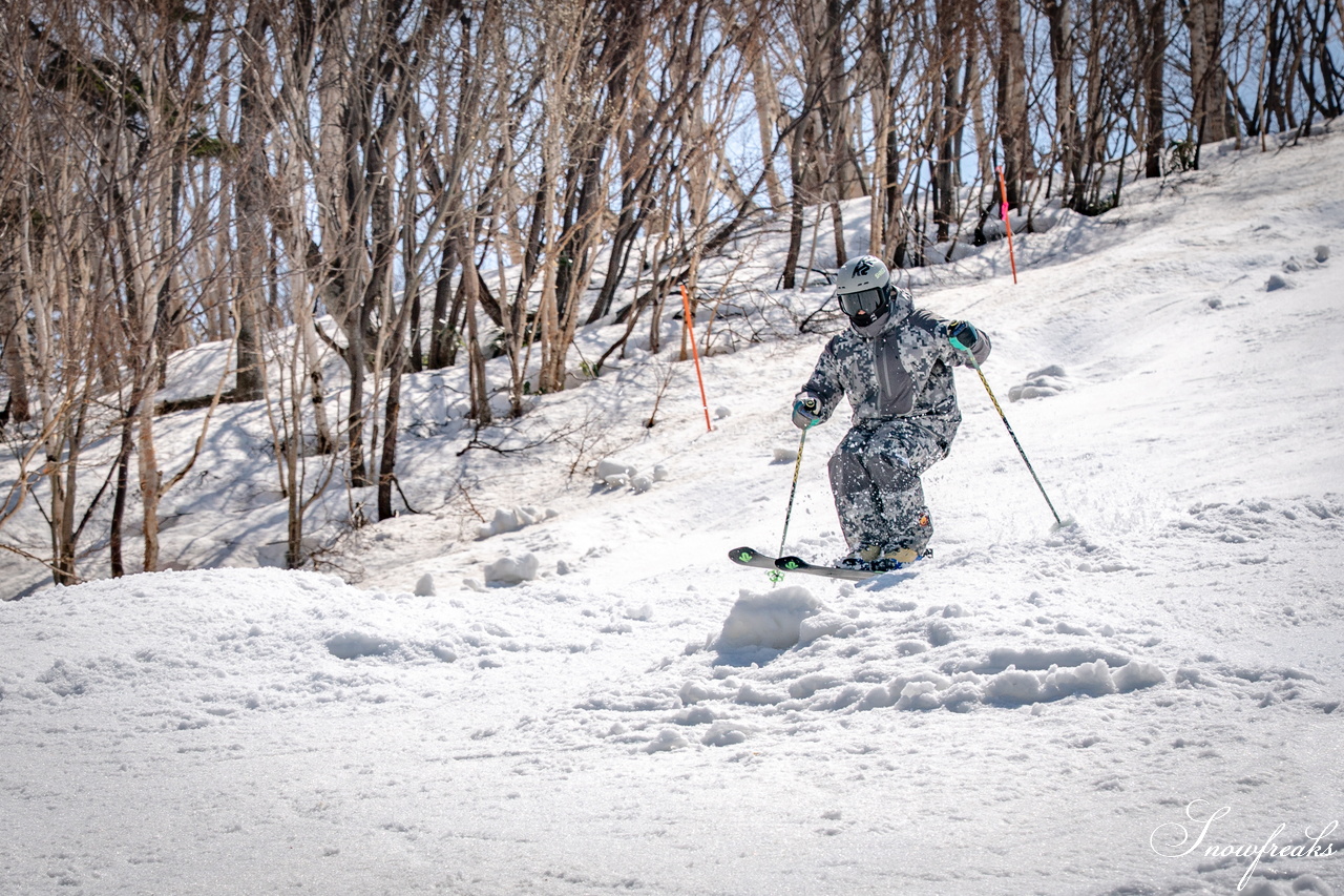 キロロリゾート｜ポカポカ陽気で絶好の春スキー日和♪こんな日は、みんなで思いっきり春雪を満喫しましょう！
